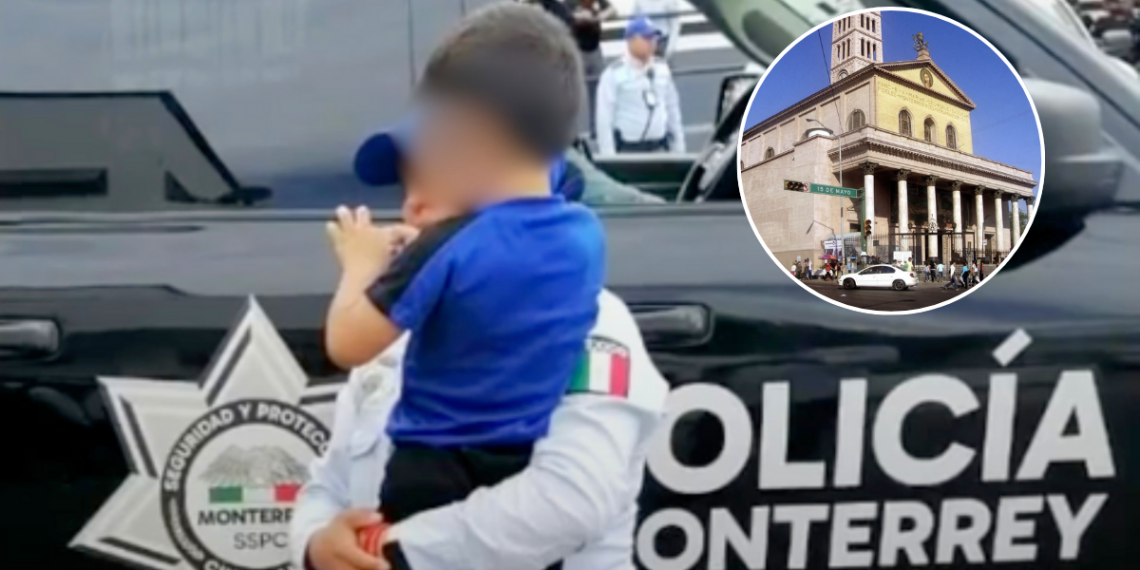 Niño abandonado por familiares en Iglesia del Roble es puesta a salvo por Policía de Monterrey - VOZ Y OPINION - VOZ Y OPINION Rescatan A Niño Abandonado En Iglesia De Monterrey