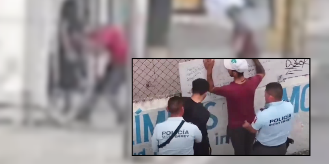 JOVENES DETENIDOS POR ROBO A PERSONA - VOZ Y OPINION - VOZ Y OPINION detienen-a-dos-jovenes-en-monterrey