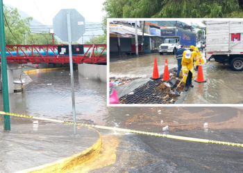 Limpian Desagües Pluviales Y Refuerzan Vigilancia Vial Ante Las Lluvias En Monterrey