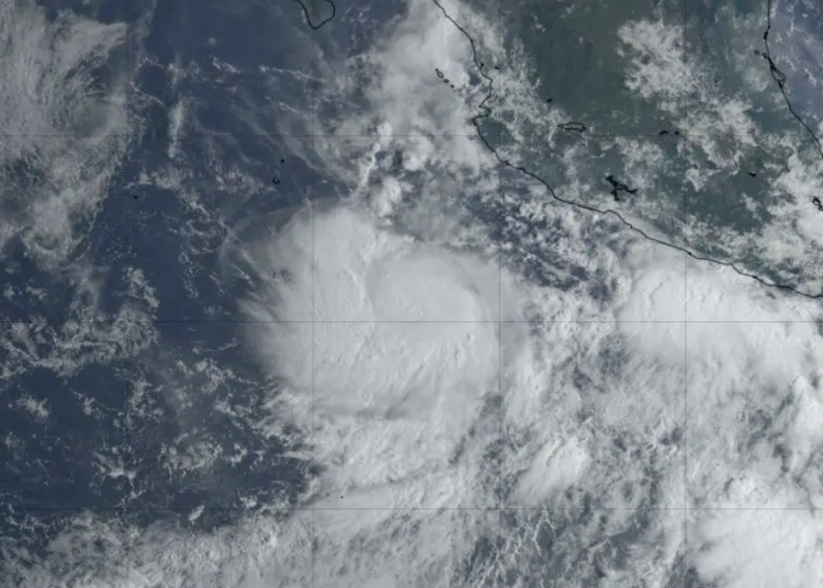 huracán Narda, Pacífico mexicano, tormenta tropical