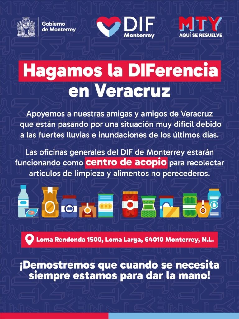 hagamos la diferencia - VOZ Y OPINION dif-monterrey-hagamos-la-diferencia-centro-de-acopio-poza-rica-veracruz