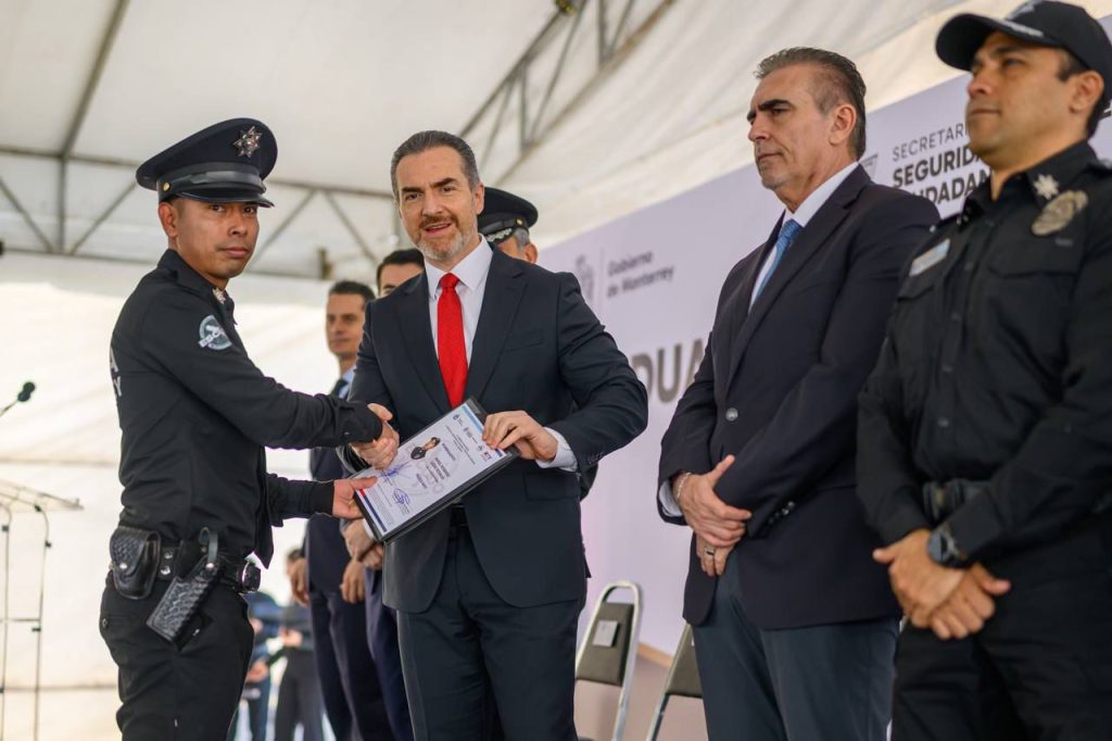 Policía de Monterrey - VOZ Y OPINION Policia-de-Monterrey-seguridad-municipal-nuevos-policias-guardia-auxiliar-estrategia-Escudo