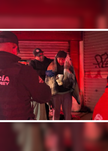operativo-invernal-Policía-de-Monterrey-bajas-temperaturas-personas-vulnerables