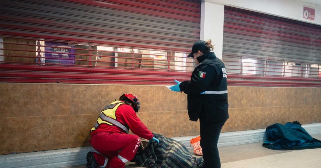 operativo-invernal-Policía-de-Monterrey-bajas-temperaturas-personas-vulnerables