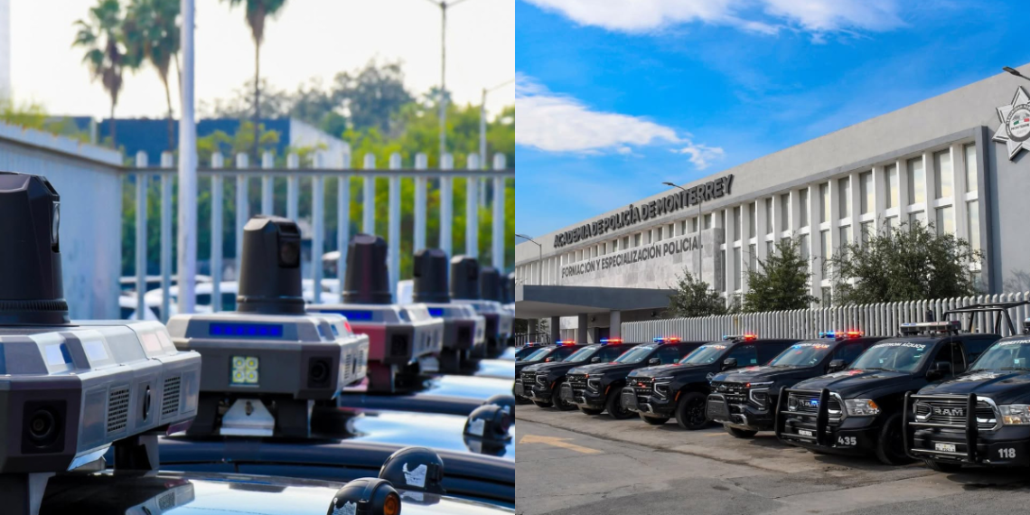 - VOZ Y OPINION operativo-de-seguridad-Policía-de-Monterrey-cámaras-del-C4-medida-preventiva