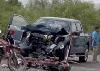 camionetas de el bronco después del impacto